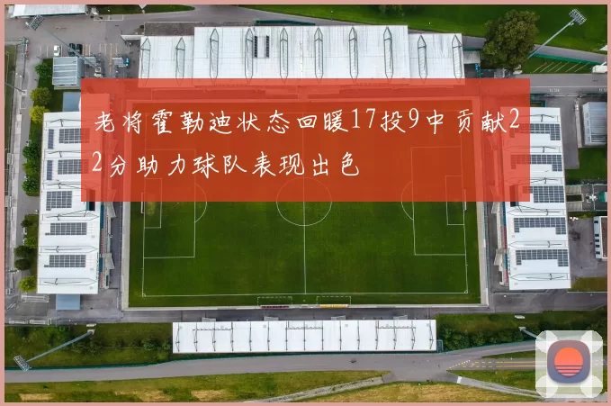 老将霍勒迪状态回暖17投9中贡献22分助力球队表现出色